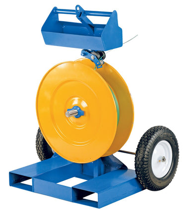 STRAPPING CART WITH FORK POCKETS - Model STRAP-FP